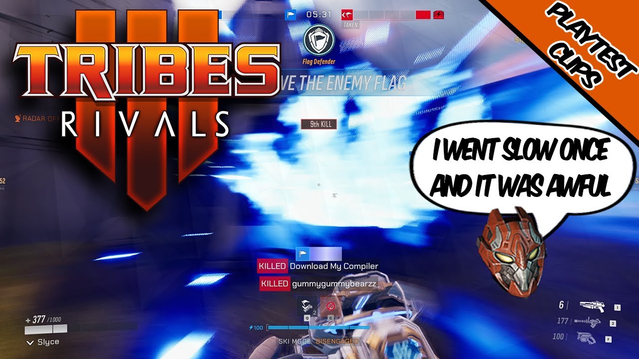 Tribes 3: Rivals Alpha Playtest Clips - Slyce - YouTube