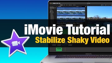 iMovie Tutorial - How to Stabilize Shaky Video in iMovie
