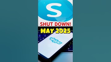 Skype Is Shutting Down In May 2025 What Happens Next? #cybersecurity #cyberupdates #rapidgrasper