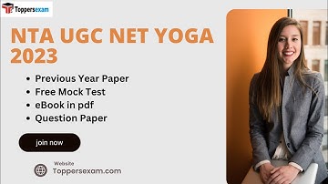 NTA UGC NET YOGA Online Test Series, Update Syllabus & Pattern, Important Questions, Book