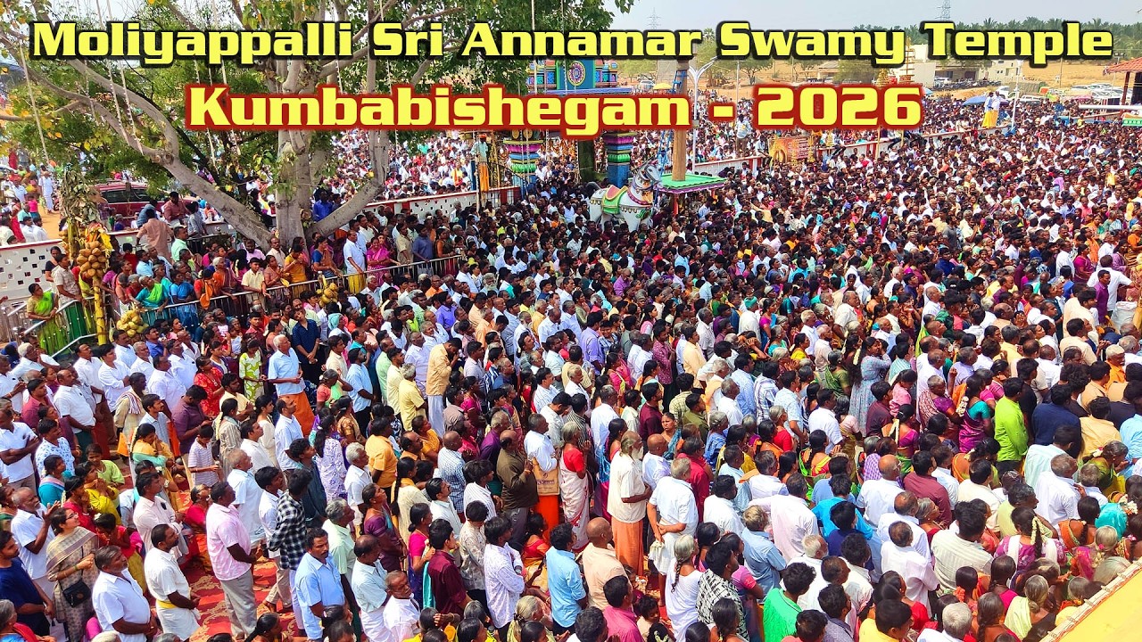 Moliyappalli annamar samy kovil kumbabishegam | மோளியப்பள்ளி அண்ணமார் சுவாமி கோவில் கும்பாபிஷேகம்