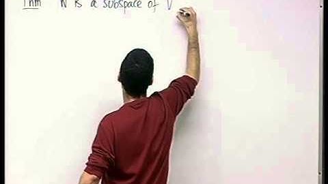 26 -  Linear combinations and spans