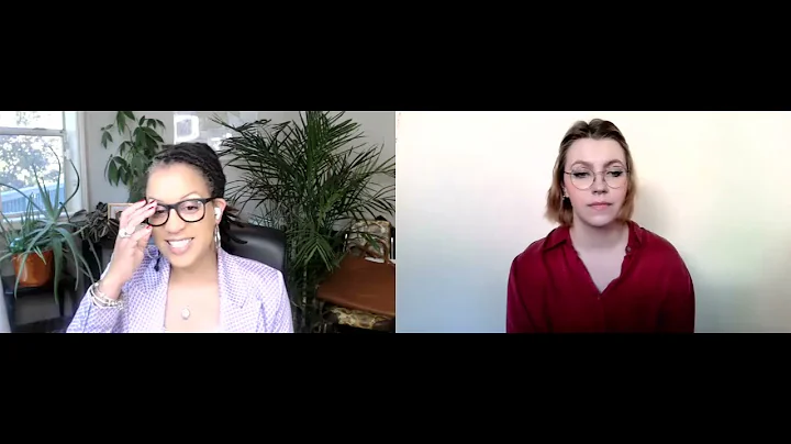 2021 Youth Activism Awardee Sam Locke with Washington State Rep. April Berg discussing policy