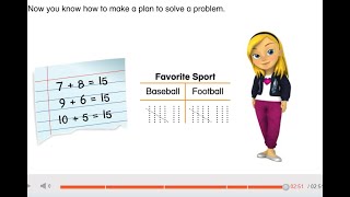 1st Grade envision 2020 Visual Learning 6-5