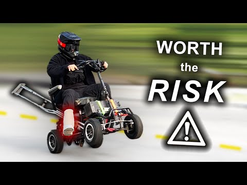 The World's Fastest Mobility Scooter is DANGEROUS