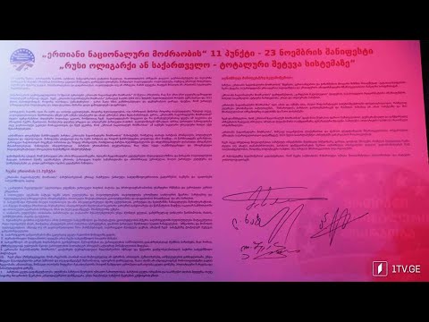 სააკაშვილის დაშლილი პარტია