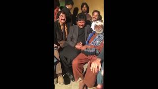 Attaullah Khan and Sanwal Esakhailvi enjoying Company of Shakir Shujabadi 2018