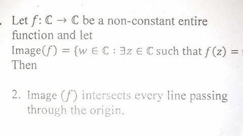 CSIR-NET MATHEMATICS DEC 2018 Q.34 (Option 2)