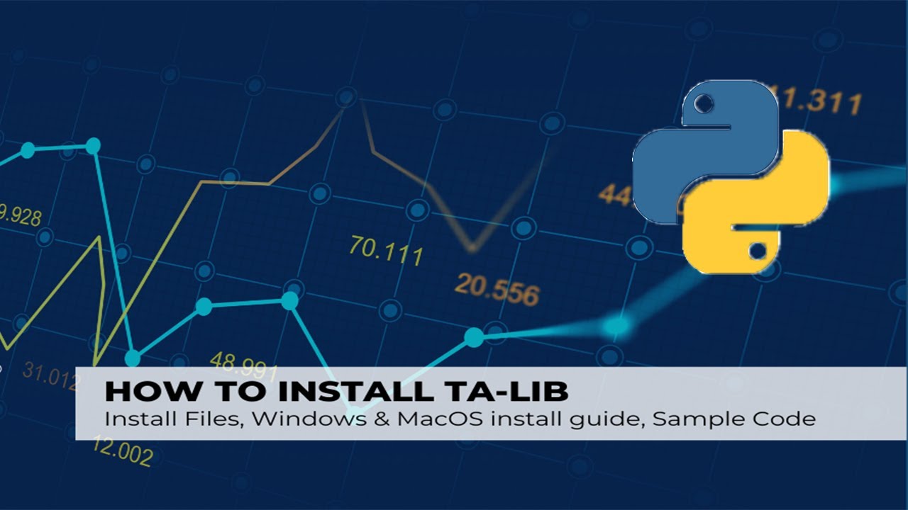 How to Install TA-Lib || Python|| Easy Method - YouTube
