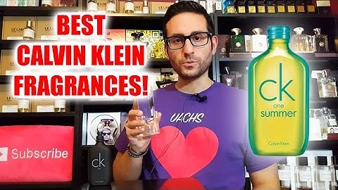 Top 5 Best Calvin Klein Fragrances / Colognes!