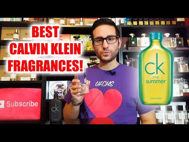 best smelling calvin klein perfume