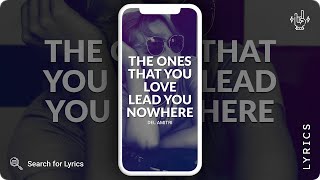 Del Amitri - The Ones That You Love Lead You Nowhere (Lyrics for Mobile)
