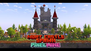 Moat Castle Spawn [Minecraft Build Timelapse]