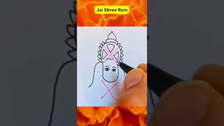 How to Draw Jai Shree Ram by X| shorts youtubeshorts letterdrawing easydrawing
