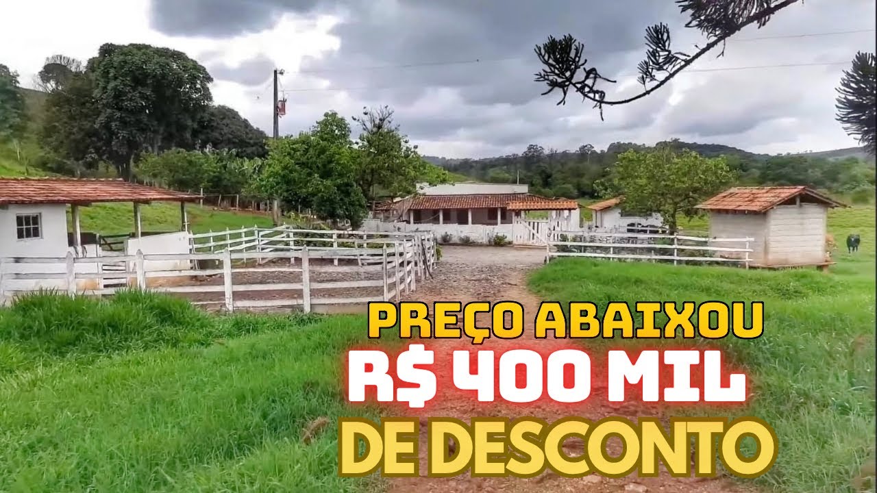 Dono abaixou o preço do sítio de 30 H em 400 mil pra vender rápido 2.200,000,00 milhoes