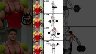 Build 3D Shoulders at Home! 💪 No Equipment Needed #shorts #shoulder