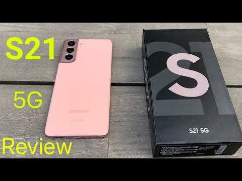 Samsung Galaxy S21 5g Phantom Pink Review Youtube