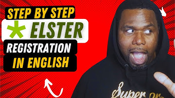 Elster Registration  in English |  Step by Step Tutorial
