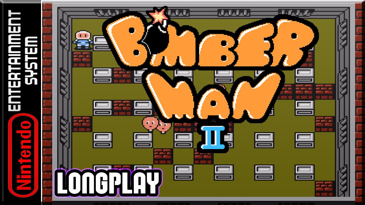 Bomberman II - NES Gameplay 