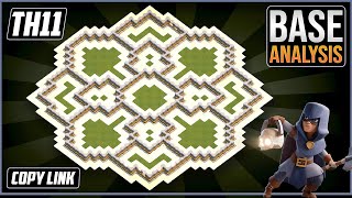 THE NEW BEAST TH11 HYBRID/TROPHY Base 2023! COC TownHall 11 (TH11) Trophy Base Design–Clash of Clans screenshot 3