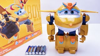 16-Minute Electric Toy Unboxing | Super Wings Golden Boy | Rocking Goose | Spinosaurus | ASMR | Toy 