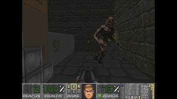 Doom 2 5 Rooms of Doom Level 31 UV Max with Complex Doom (Commentary)
