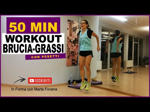 esercizi-per-dimagrire-a-casa-con-pesetti‼---allenamento-completo-//-lezione-20