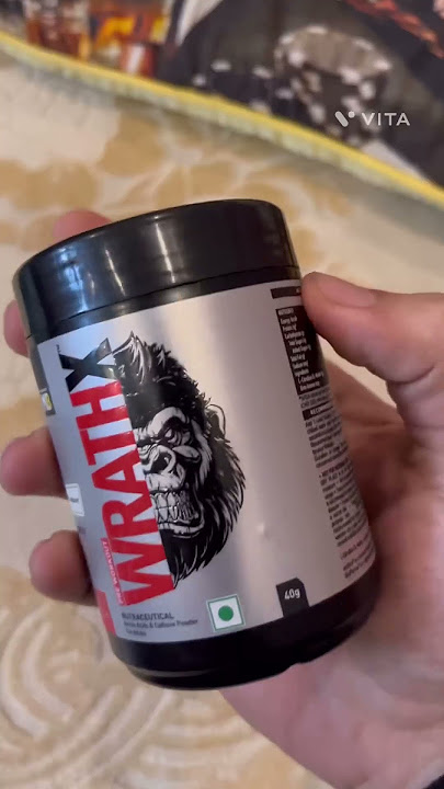 Muscleblaze pre workout WRATHX#muscleblaze #unboxing good for preworkout.