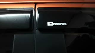 Isuzu D - Max - Review Door Visor