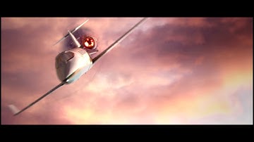 Element 3d Plane Crash - After effects