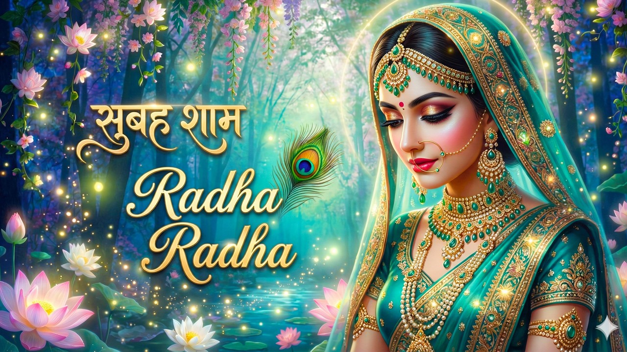 🌼 New Soulful Radha Krishna Morning Bhajans 2026 | Divine Nonstop Krishna Bhakti Songs | peaceful