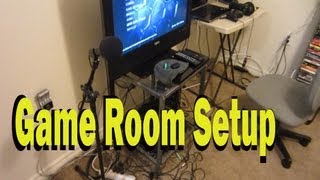 Game Room Setup 2013