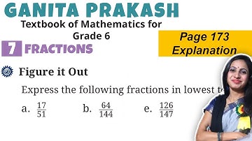 Fractions Chapter 7 Class 6 Maths | Ganita Prakash | Page 173 Figure it out Explanation