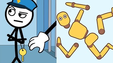 Thief Puzzle Game VS RagDoll Break — Max All Levels Android iOS Gameplay