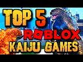 TOP 5 BEST Kaiju Games on ROBLOX