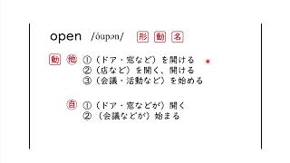 1. 自動詞と他動詞（サムネイル画像）