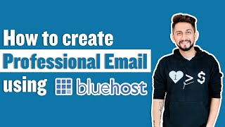 How to create professional work email using bluehost