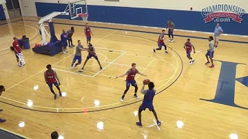 Motion Offense Drill Featuring Kansas