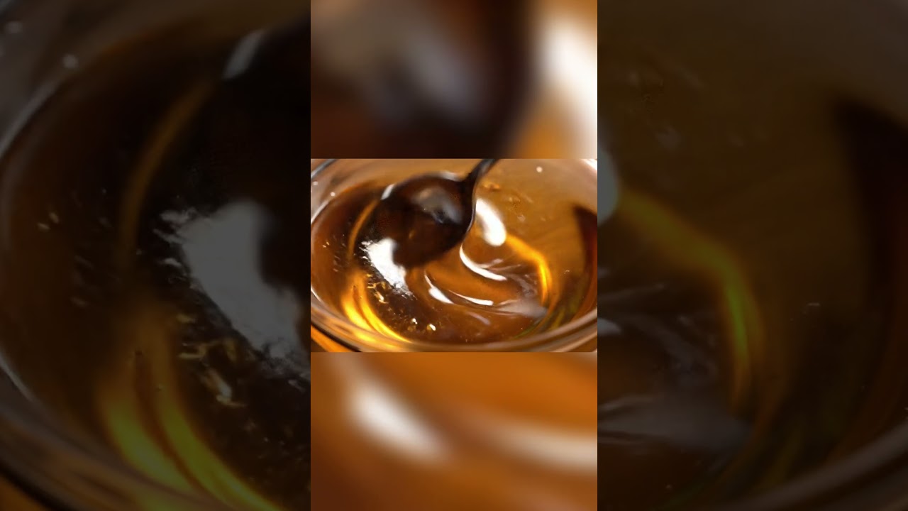 Sticky Honey Swirls ASMR 🍯✨