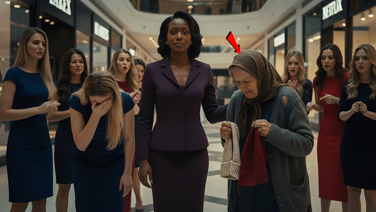 Everyone Laughed at a Poor Old Woman in a Luxury Mall — Until One Twin Spoke the Truth