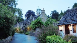 Walking in Castle Combe | 5:30am | No one Around | Nature Sounds