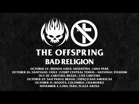 The Offspring X Bad Religion 2019 South America Tour