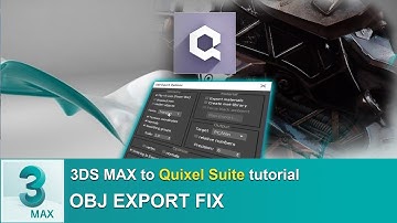 3ds Max to NDO & DDO - OBJ export settings to Fix mesh errors