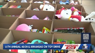 Northwest Arkansas Children's Shelter benefits from 40/29 and Arkansas CW Toy Drive