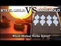 Which Coin Casting Method Works Better? - Steel Mold VS Sand Mold