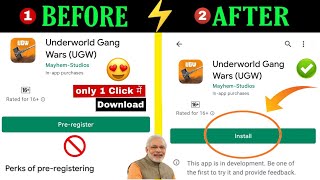 🇮🇳 Underworld Gang War Download | Underworld Gang Wars Game Download Kaise Karen | UGW Download screenshot 3
