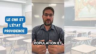 Brevet 3E Histoire Le Cnr Et Létat-Providence