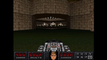 Final Doom - PSX Master Edition - [UV] - Plutonia - M27: Ghost Town - 100% Kills & Secrets