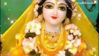 Tera Barsana Radha meri Jaan H❤️|| main Jahaan Bhi Rahu Barsana mile🙏Radha💕Krishna New Status 🙏