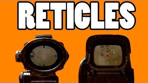 Different Sights in MW3 (Assault Rifles)